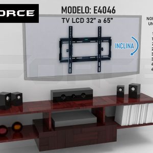 Soporte TV LCD de Piso 42 49 50 55 60 65 Stand con ruedas STF6041